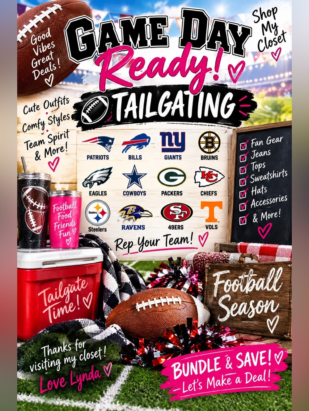 Game Day Tailgating 🏈